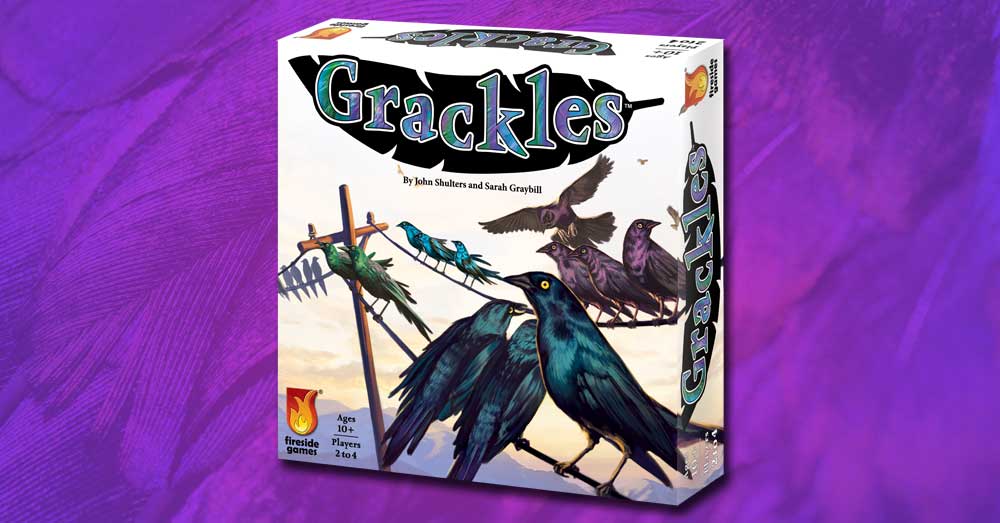 Grackles Demos Perching Near You!
