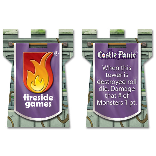 Castle Panic Purple Promo Tower 2E