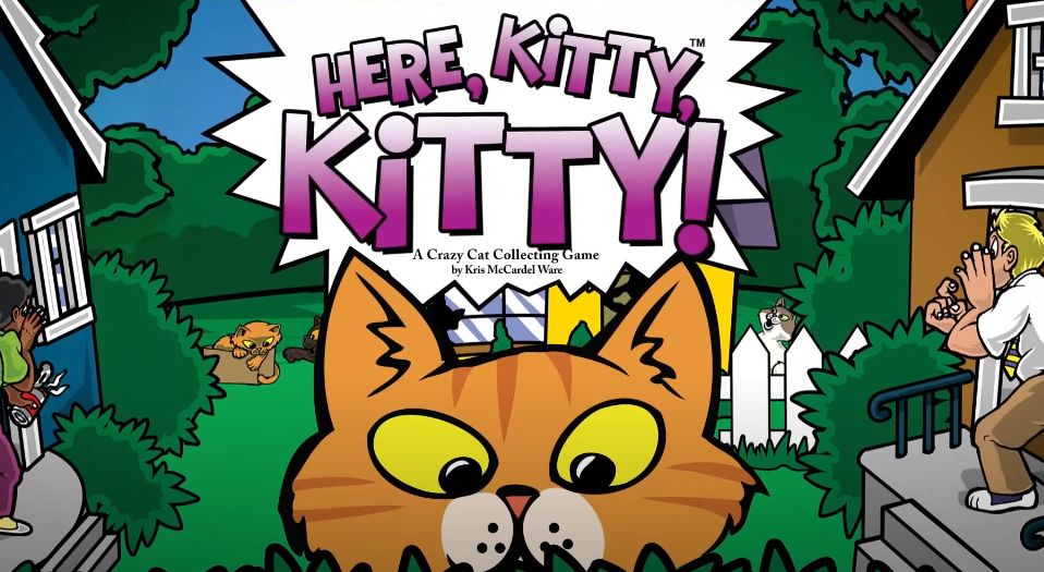 Here Kitty Kitty Banner Art