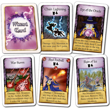 Wizard Deck in The Wizard's Tower game