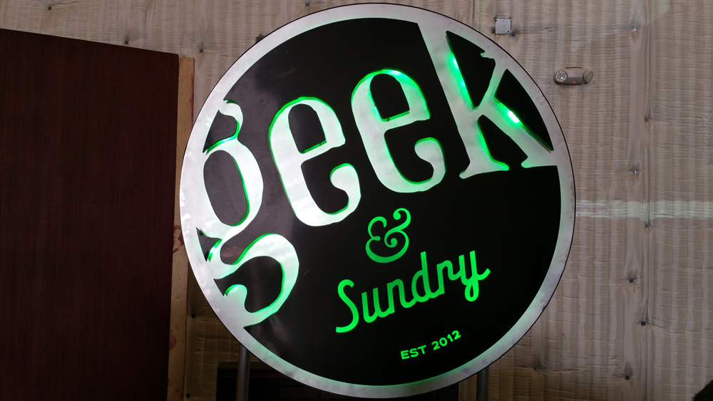 Geek & Sundry sign