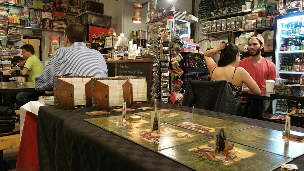 The Village Crone in play at UnCommons Game store
