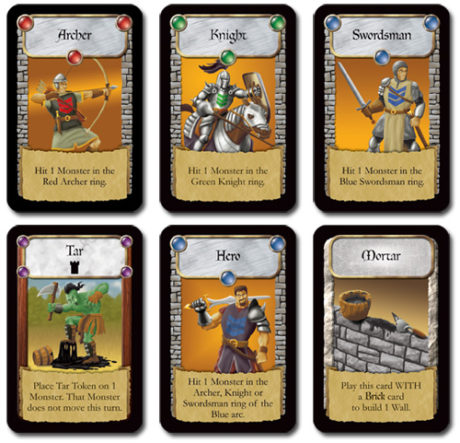 Castle Panic cards