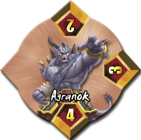 Agranok token on damaged side