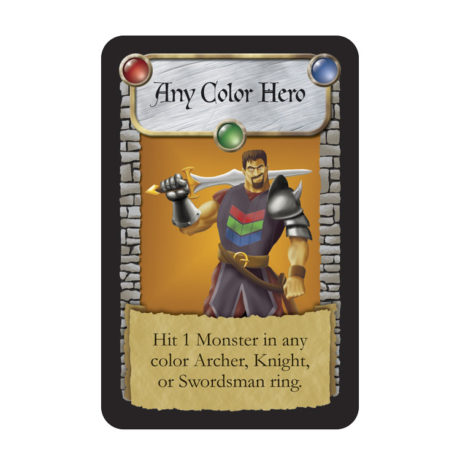 Any Color Hero promo card