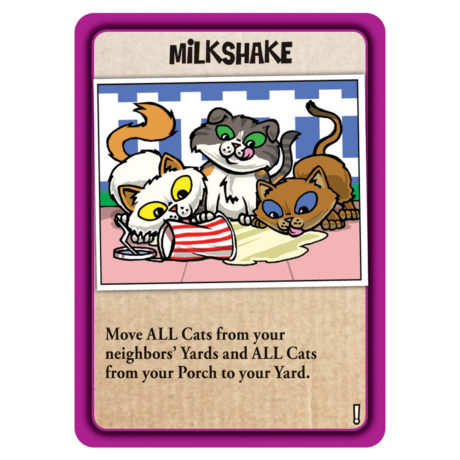 Milkshake promo cards