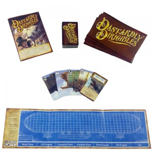 Dastardly Dirigibles steampunk airship card game full game