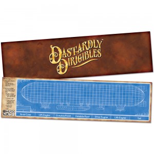 Dastardly Dirigibles steampunk airship card game Guide Sheet