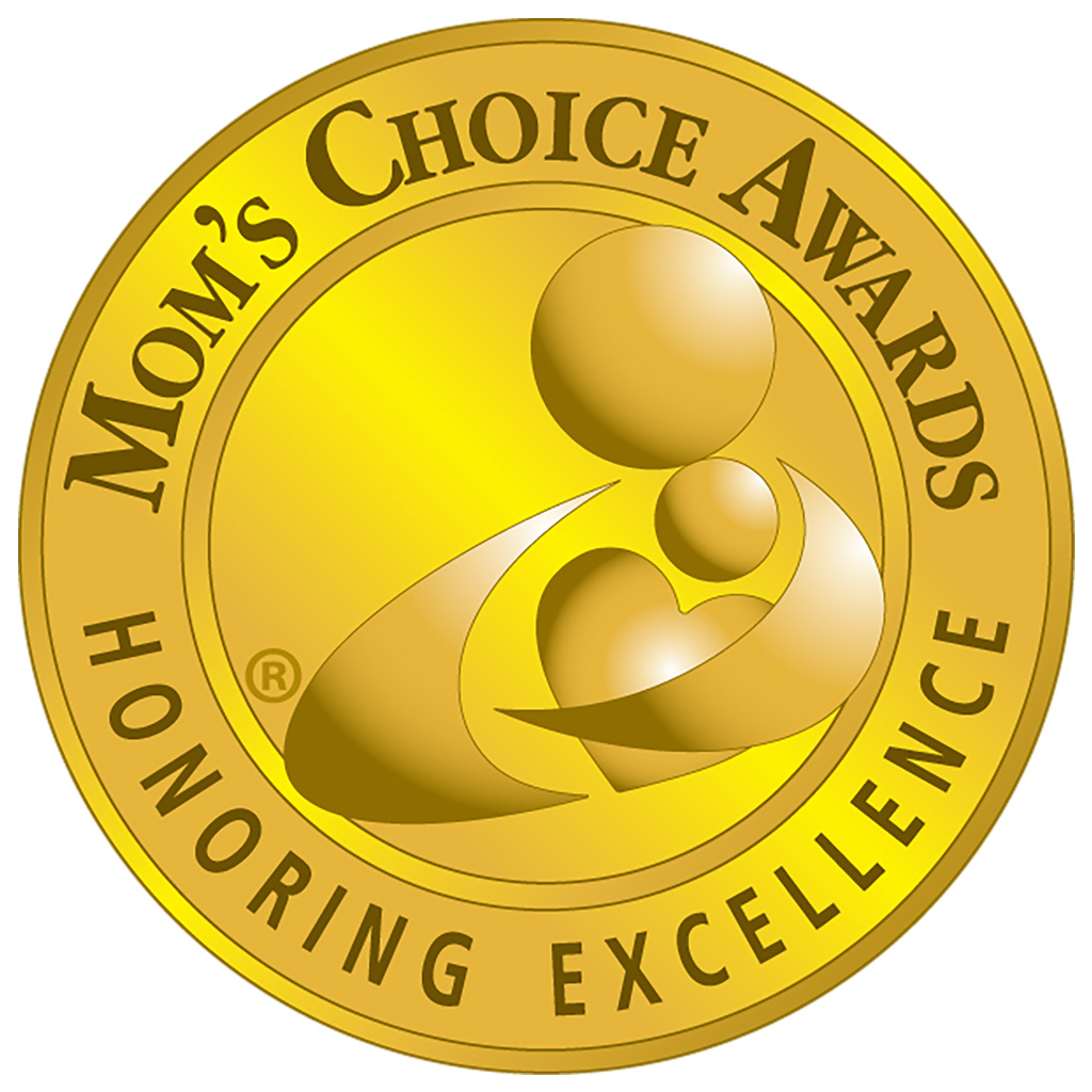 Gold seal for the Mom's Choice Awards