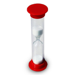 Red sand timer