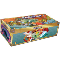 The Castle Panic Deluxe Collection game box over a white background