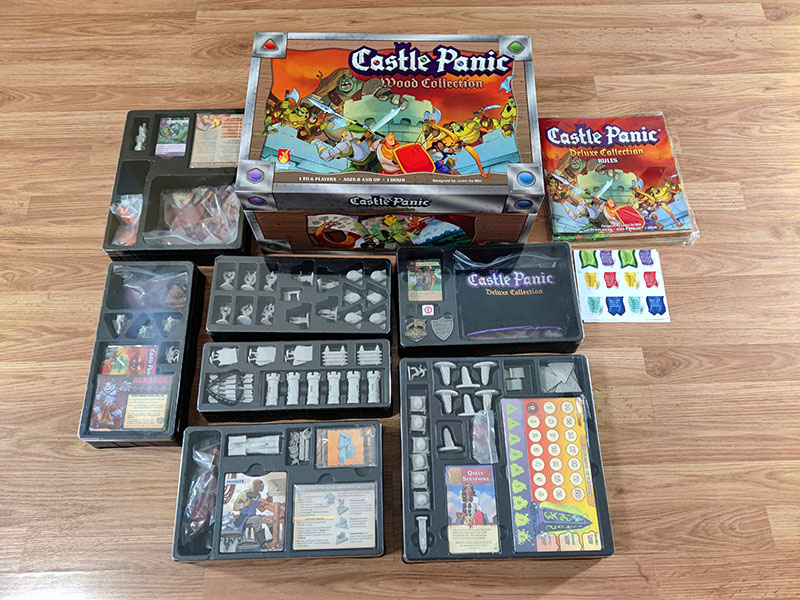 Castle Panic Board Game Upgrade 3D Printed Castle Tower Castle Wall and  Fortification Pieces Gift Upgrade Game Pieces Boardgame Castle 