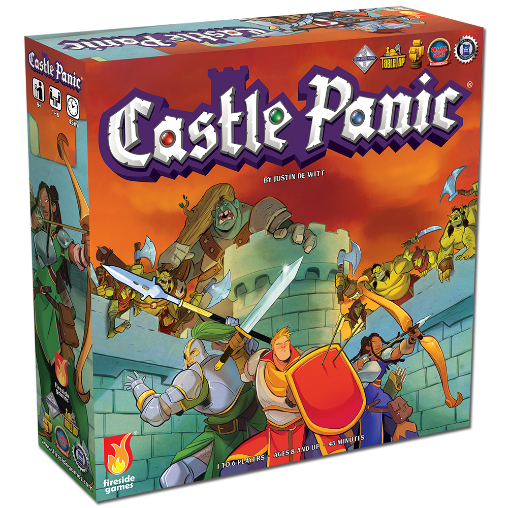 Castle Panic Board Game Upgrade 3D Printed Castle Tower Castle Wall and  Fortification Pieces Gift Upgrade Game Pieces Boardgame Castle 
