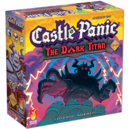 Box for Castle Panic The Dark Titan Second Edition on white background