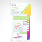 Gamegenic sleeves 59x91mm Standard American over white background